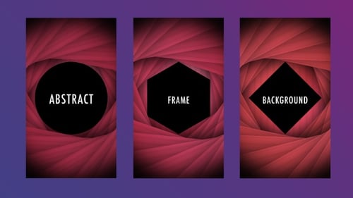 Vertical Abstract Frame Background