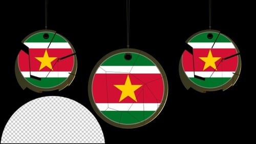 Flagge Surinams