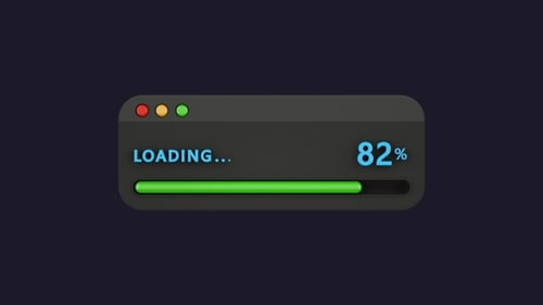 Loading Bar 4K