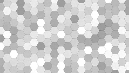 Animated Geometric Hexagon Pattern Background