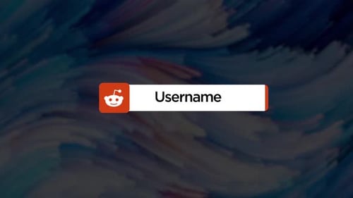 Reddit Social Media Lower Third