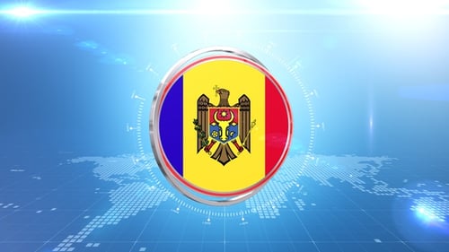 Geometric Circle Reveal Transition for Broadcast