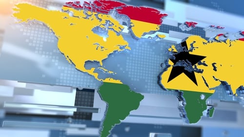 Abstract Global Corporate News Opener