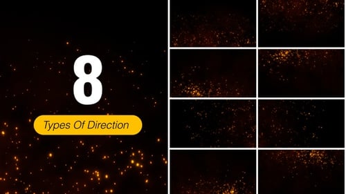 Fire Sparks Particles Hintergrundpaket