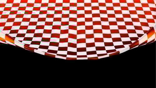 Red Checkered Cloth