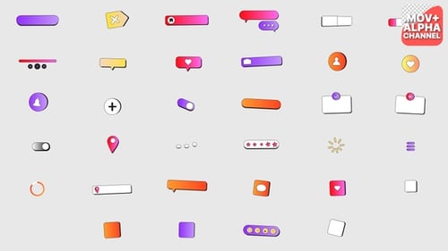 Elementos de la interfaz de usuario | Motion Graphics