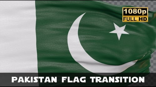 Pakistan Flag Transition