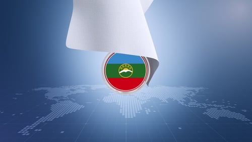 Modern Fabric Cloth Logo Reveal Animation