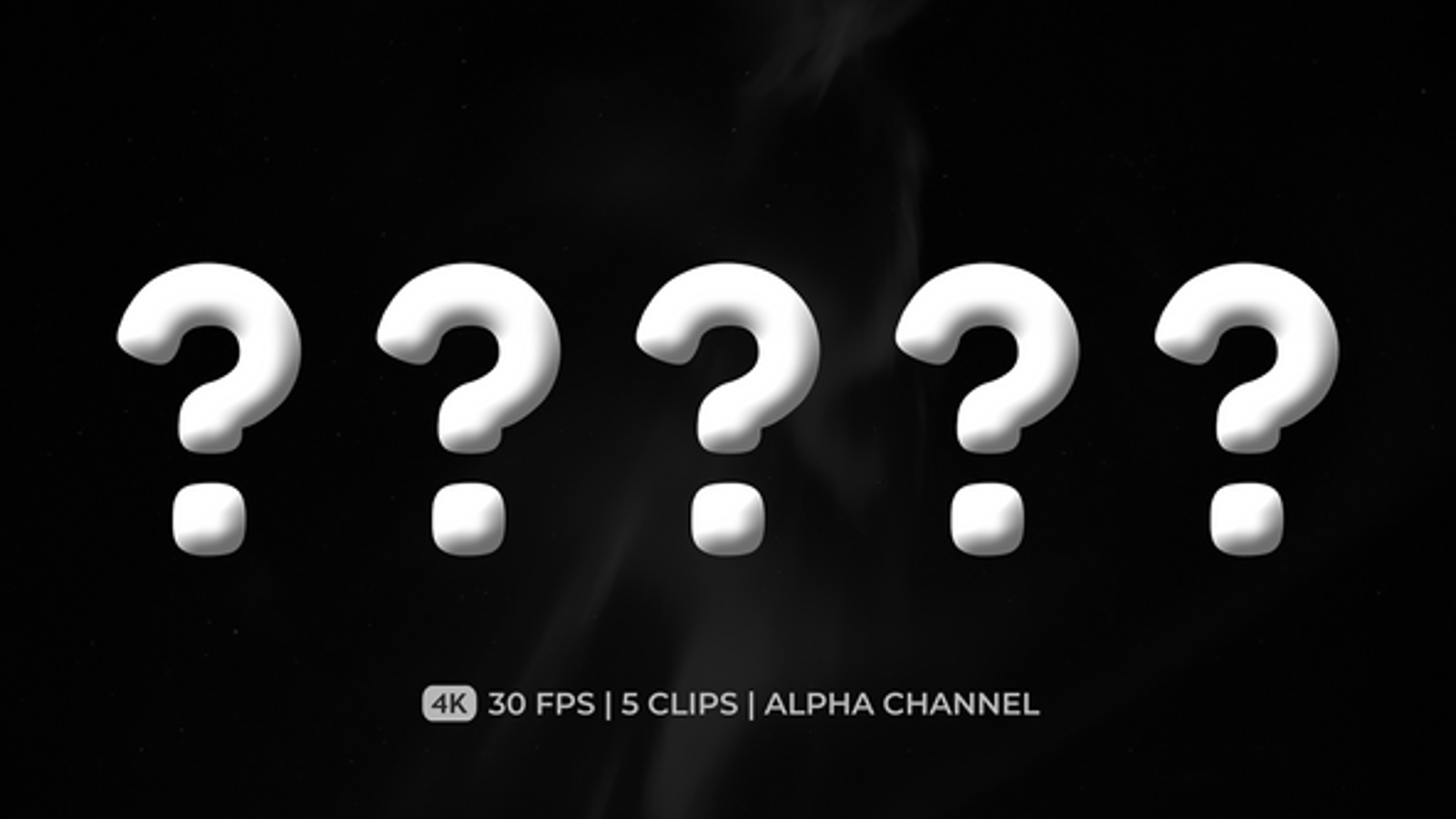 Question Mark Wobble Animation, Revealer Motion Graphics ft. question ...