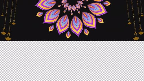 Contexte du festival de Diwali | Alpha Channel |