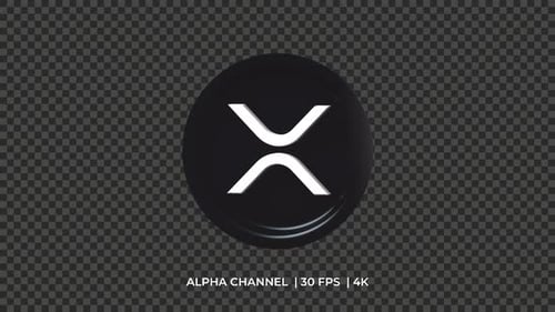3d Cryptocurrency XRP