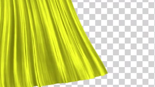 Gold Curtain Opening