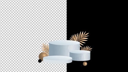 Abstract Scene Background Alpha Channel 1080p