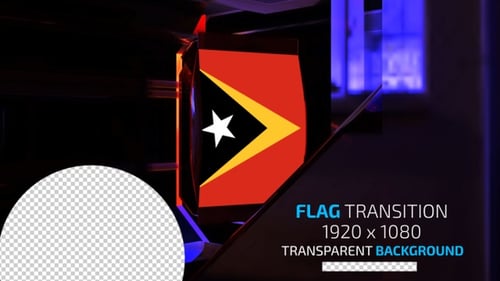 East Timor Flag Transition
