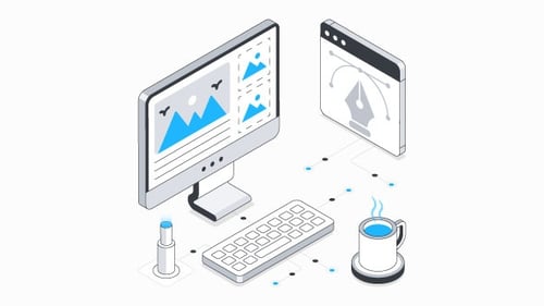 Design Studio Isometric Animation Alpha Channel