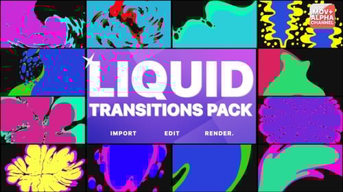 Liquid Cartoon Transition Pack