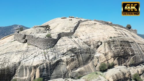 Middle Age Castle Walls