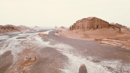 The World's Deserts and Global Warming. Geology. Dried-up riverbeds and lakes. Climate change.