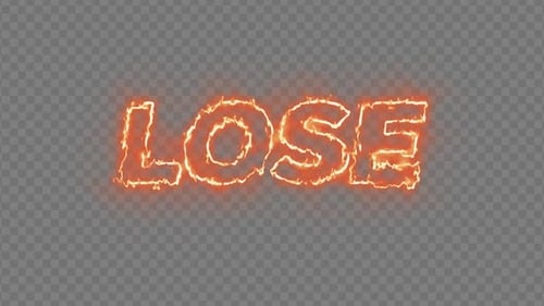 Animated Fiery Burning Text Effect