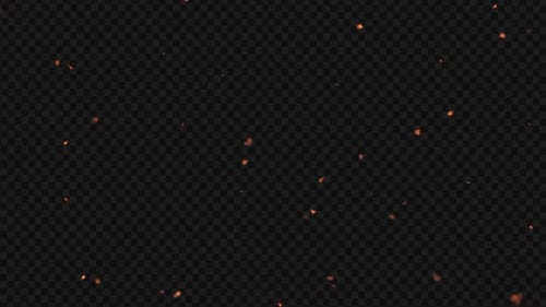 Autumn Dust Particles – Transparent Background v5