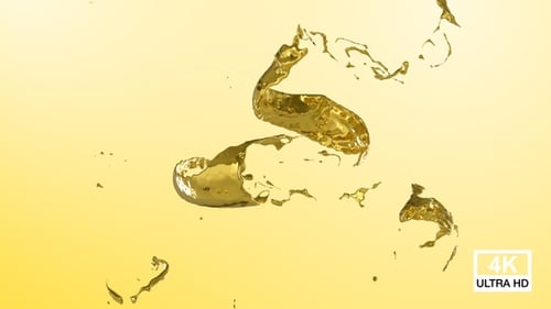Twisted Liquid Gold Splash V6