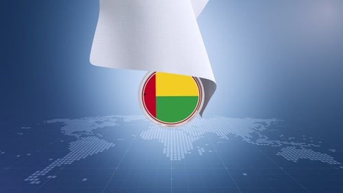 Elegant Fabric Reveal for Logo or Emblem