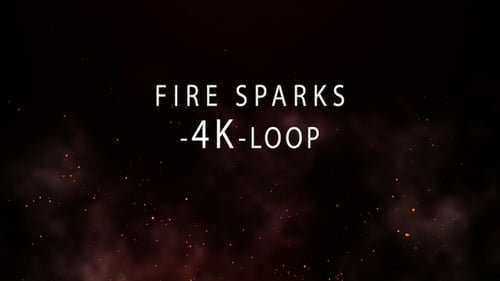 Abstract Fluid Smoke Embers Rising Overlay