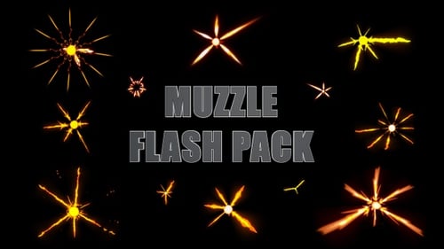 Muzzle Flash Pack | Motion Graphics