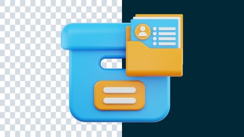 Animações 3D de arquivo de dados | Alpha Channel