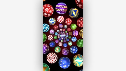 Decorative Balls Vortex (Vertical)