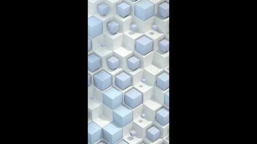 Geometric Shapes Vertical Background 118