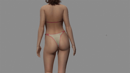 Asian Girl High Heel Sexy Walk