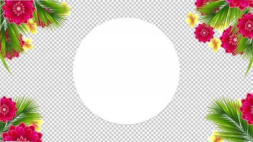 Sommerverkaufs-Hintergrundanimation im realistischen Stil