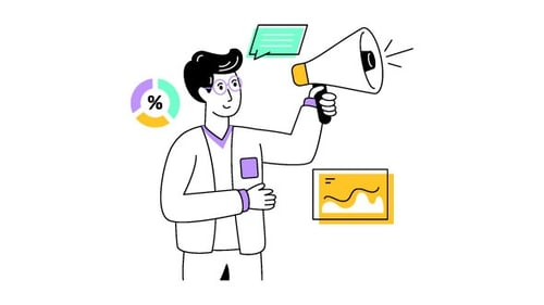 Business Marketing Animation Alpha Channel