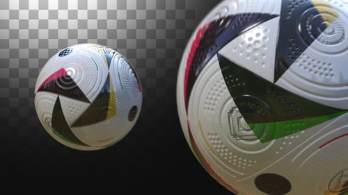 Futuristic Soccer Ball Transition Reveal