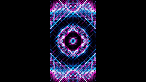 Vertical video flash color energy waves vj loop animation background