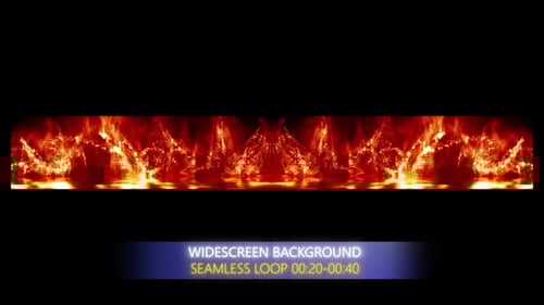 Ember Particles Ultra Wide Background