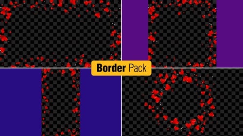 Hearts Border Pack
