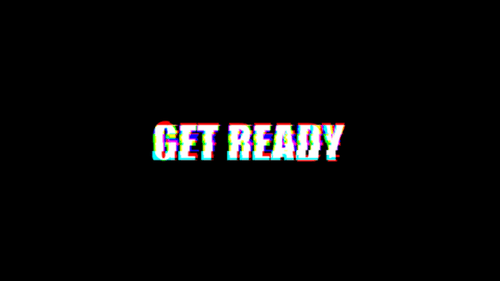 Get Ready Text Animation 3