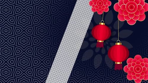 Chinesischer Neujahrs-Hintergrund 2024 Alpha