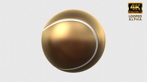 Golden Tennis Ball