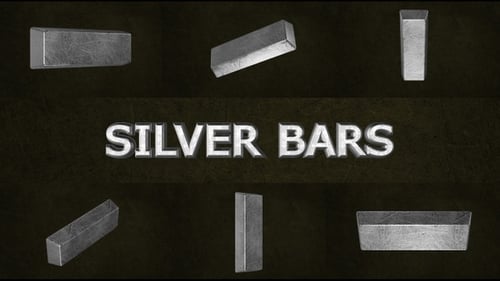 Rotating Silver Bars 3D Animation Pack