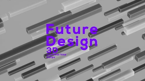 Abstract Geometric Bars Dynamic Background Loop