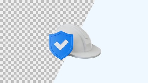 Construction Insurance 3D Animation | Alpha Channel