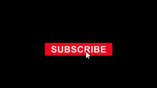 Animated YouTube Subscribe and Bell Notification Button