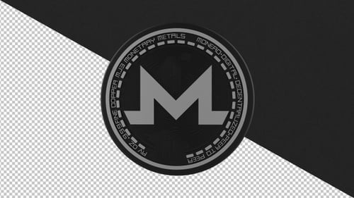 Monero crypto currency - 4K