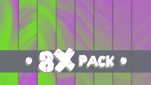 Purple And Green Gradient Background Pack
