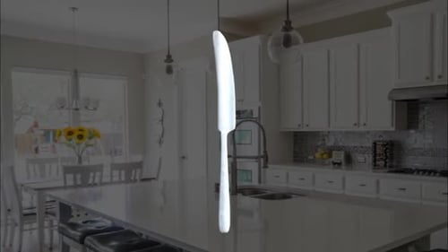 3D Rotating Butter Knife Utensil for Food and Kitchen Projects