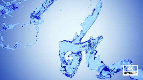Blue Water Splash V8