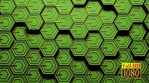 Abstract Hexagonal Loop 03